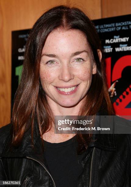 Actress Julianne Nicholson attends the Premiere of The Weinstein Company's "12-12-12" at the Directors Guild of American's theater on October 29,...