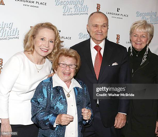 Becoming Dr Ruth Off Broadway Opening Night Photos and Premium High Res ...