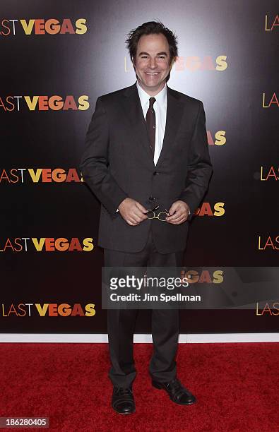 Actor Roger Bart attends the "Last Vegas" premiere at the Ziegfeld Theater on October 29, 2013 in New York City.