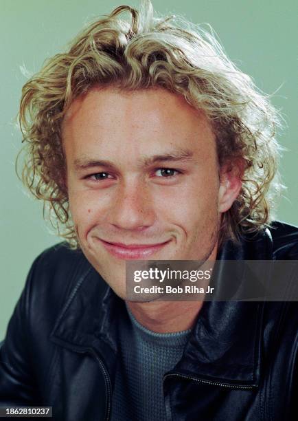 Actor Heath Ledger photo session, June 9, 2000 in Beverly Hills, California.
