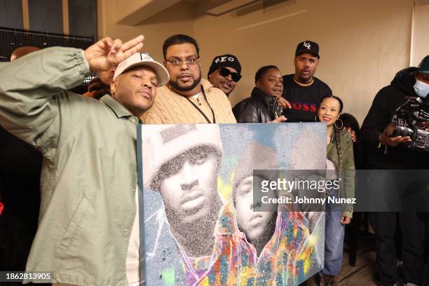 Styles P, Mateo, Sheek Louch, Jadakiss, and Big Joe attend The Lox & Friends With Special Guest Mary J Blige on December 16, 2023 in New York City.
