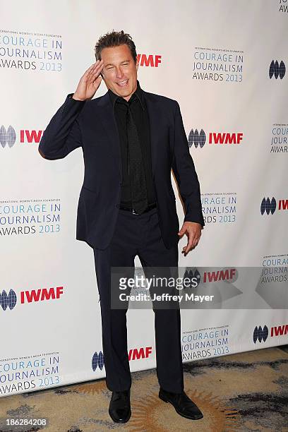 Actor John Corbett arrives at the 2013 International Women's Media Foundation's Courage In Journalism Awards at The Beverly Hills Hotel on October...