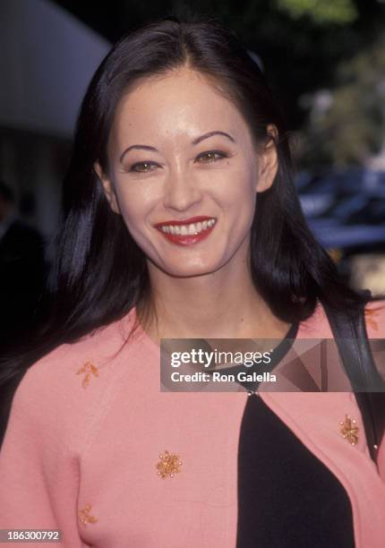 Julia Nickson attends Citizens for Health Benefit Luncheon on November 18, 1993 at the Universal Sheraton Hotel in Universal City, California.