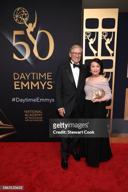 Maury Povich and Connie Chung attend the 50th Daytime Emmy Creative Arts and Lifestyle Awards at The Westin Bonaventure Hotel & Suites, Los Angeles...