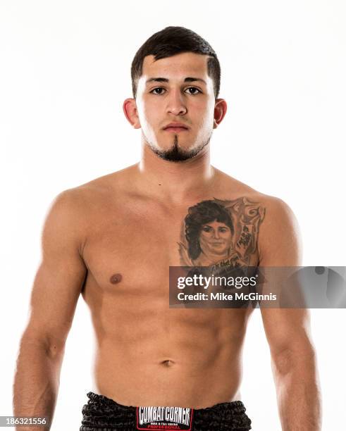 Sergio Pettis poses for a portrait on October 27, 2013 in Milwaukee, Wisconsin.