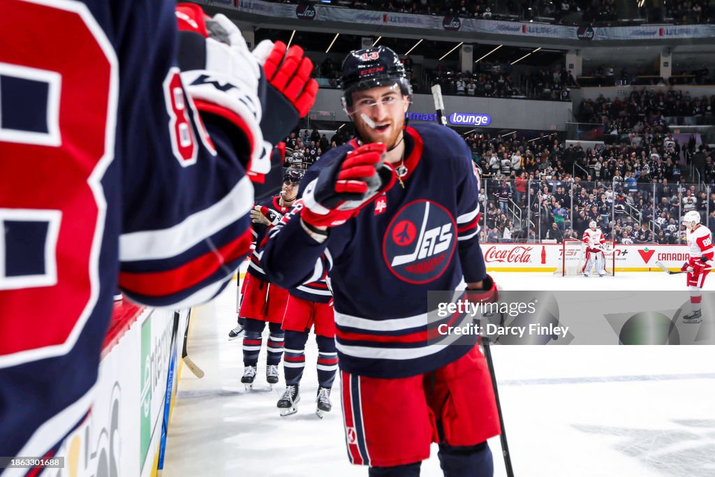 Detroit Red Wings v Winnipeg Jets