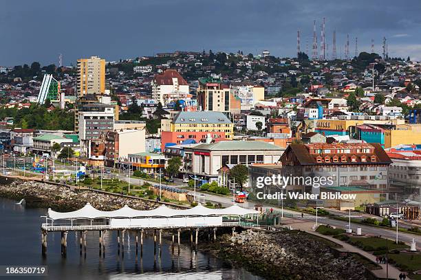 puerto montt waterfront - puerto montt 個照片及圖片檔