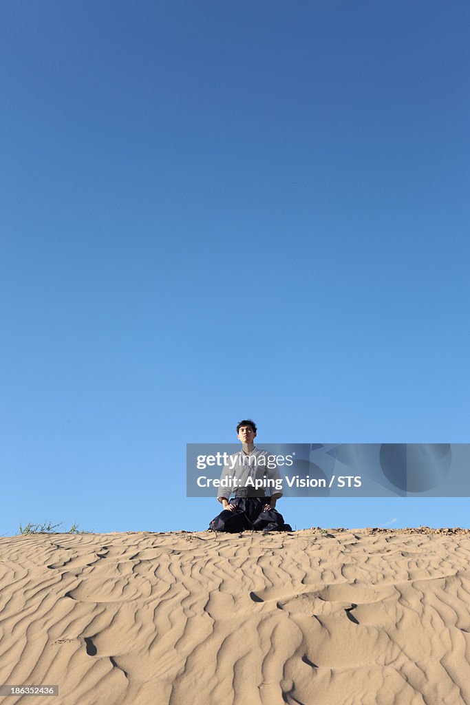 Aikido in desert