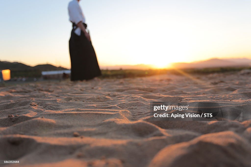 Aikido in desert
