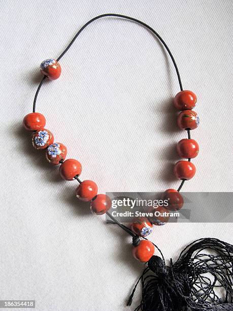 greek worry beads, komboloi - greek worry beads stock pictures, royalty-free photos & images