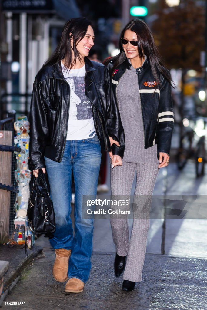 Celebrity Sightings In New York City - December 17, 2023