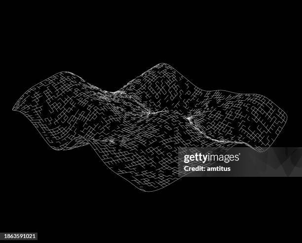 puzzle mesh pattern - infinity pool stock illustrations