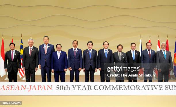 Philippines President Ferdinand Marcos Jr., Singapore Prime Minister Lee Hsien Loong, Thailand Prime Minister Srettha Thavisin, Vietnam Prime...