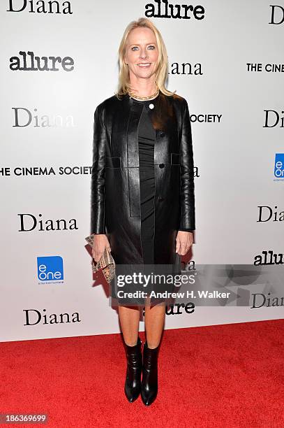 Allure Magazine Editor-in-Chief Linda Wells attends the screening of Entertainment One's "Diana" hosted by The Cinema Society With Linda Wells and...