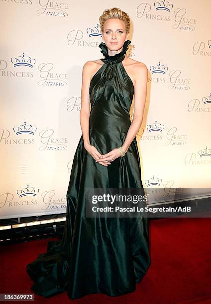 Princess Charlene of Monaco attends the 2013 Princess Grace Awards Gala at Cipriani 42nd Street on October 30, 2013 in New York City.