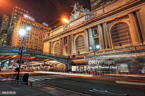 grand central station - metropolitan museum of art stad new york stockfoto's en -beelden