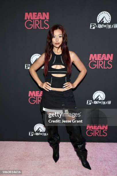 Marta Pozzan attends a Los Angeles Advance Screening of "Mean Girls" at Paramount Pictures Studios on December 17 in Los Angeles, California.