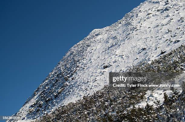 snowy peak - sursly stock-fotos und bilder