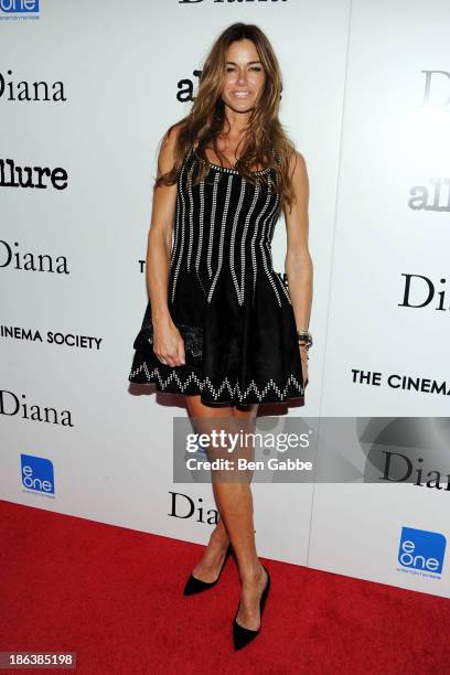 Personality Kelly Killoren Bensimon attends The Cinema Society with Linda Wells & Allure Magazine premiere of Entertainment One's "Diana" at SVA...