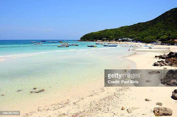 ko larn island coral island - atol stock pictures, royalty-free photos & images