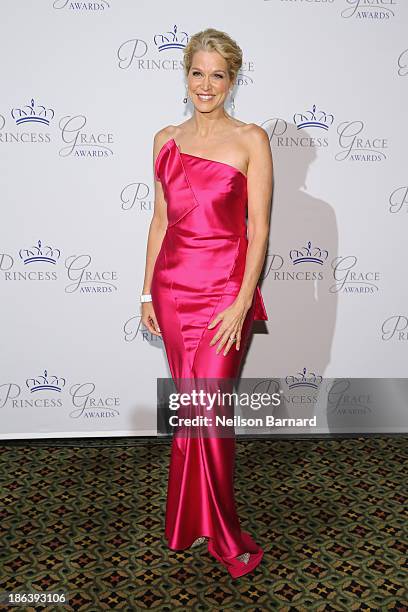 Journalist Paula Zahn attends the 2013 Princess Grace Awards Gala at Cipriani 42nd Street on October 30, 2013 in New York City.