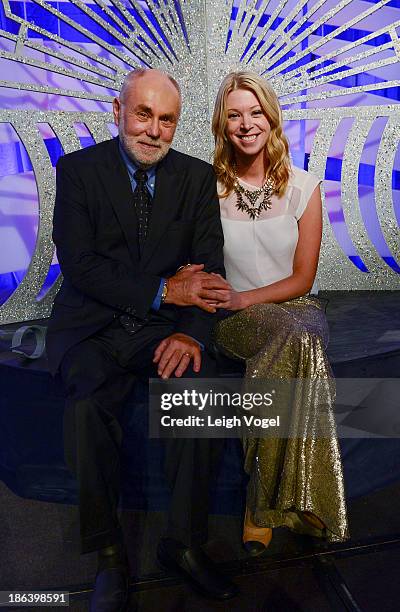 Actor Robert David Hall, from CBS-Tv's CSI: Crime Scene Investigation and Adrianne Haslet-Davis, Boston Marathon bombing survivor and amputee, speak...