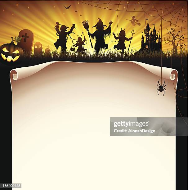 halloween-party - bühnenkostüm stock-grafiken, -clipart, -cartoons und -symbole