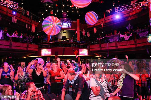 Recording artist Clay Walker performs during the 4th annual Chords of Hope benefit concert at Wildhorse Saloon on October 30, 2013 in Nashville,...