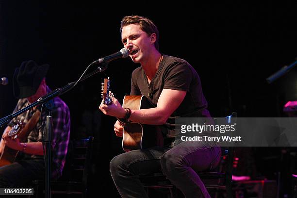 Greg Bates performs during the 4th annual Chords of Hope benefit concert at Wildhorse Saloon on October 30, 2013 in Nashville, Tennessee.