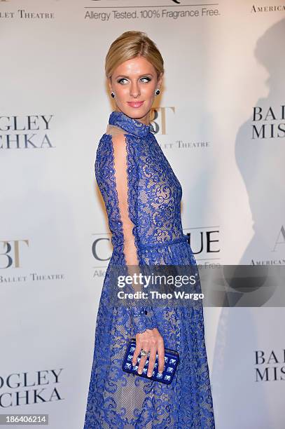 Nicky Hilton attends American Ballet Theatre 2013 Opening Night Fall gala at David Koch Theatre at Lincoln Center on October 30, 2013 in New York...