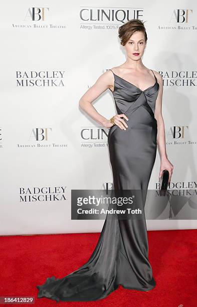 Fashion model Elettra Wiedemann attends the American Ballet Theatre 2013 Opening Night Fall gala at David Koch Theatre at Lincoln Center on October...