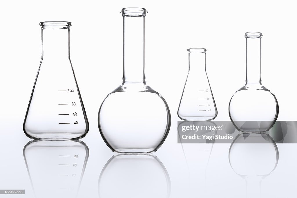 Science beakers