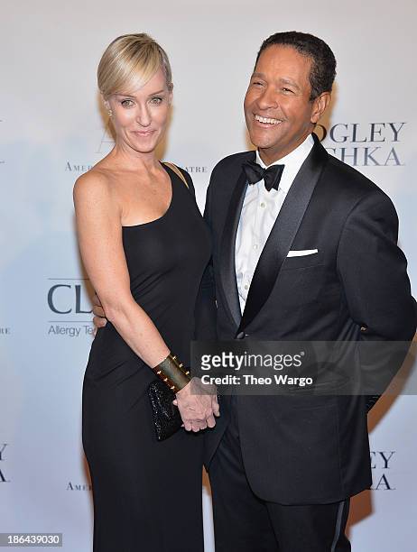 Hilary Quinlan and Bryant Gumbel attends American Ballet Theatre 2013 Opening Night Fall gala at David Koch Theatre at Lincoln Center on October 30,...