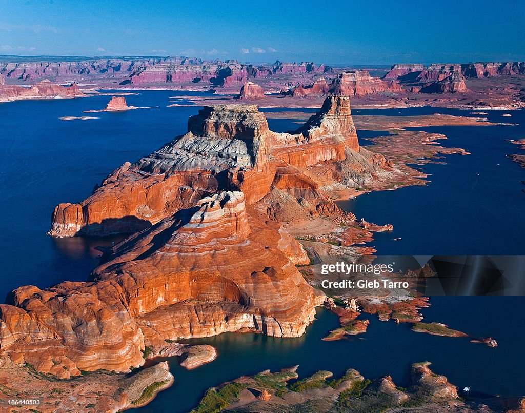 Alstrom Point Alstrom Point Lake Powell High-Res Stock Photo - Getty Images