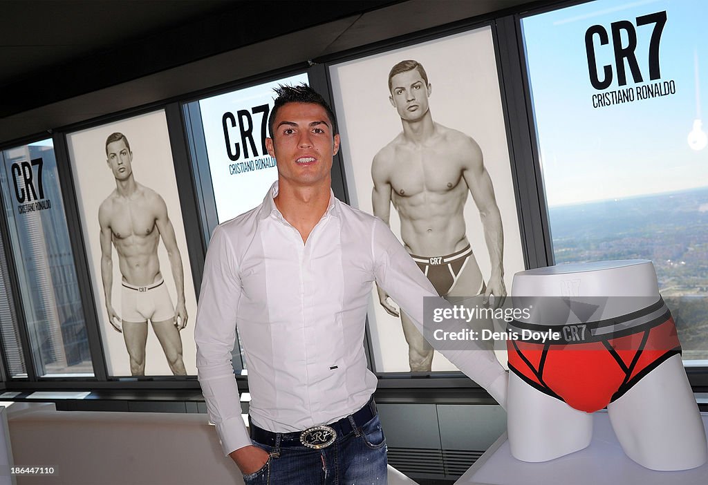 Cristiano Ronaldo officially launches his CR7 by Cristiano Ronaldo