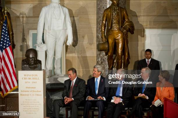 Oct 30: The U.S. Congress holds a ceremony to dedicate a bust of the late Prime Minister of the United Kingdom Winston Churchill, who became an...