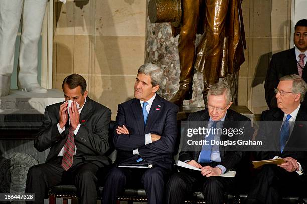 Oct 30: The U.S. Congress holds a ceremony to dedicate a bust of the late Prime Minister of the United Kingdom Winston Churchill, who became an...