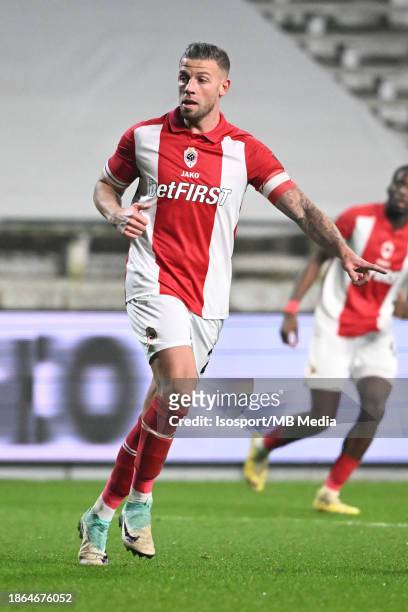 Toby Alderweireld of Antwerp pictured during a football game between Royal Antwerp FC and RSC Anderlecht on match day 18 of the Jupiler Pro League...