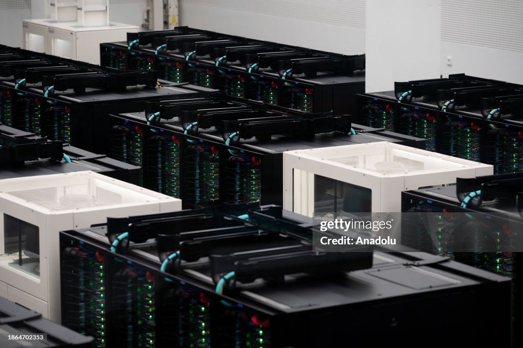 A general view of the MareNostrum 5 supercomputer during the press ...