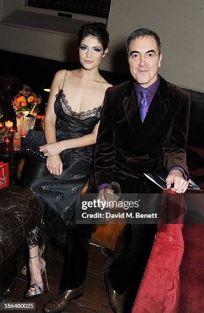 Gemma Arterton and James Nesbitt attend the UNICEF UK Halloween Ball hosted by Jemima Khan, raising vital funds for UNICEF's work for children...