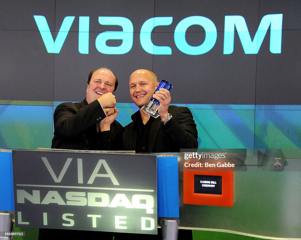 Viacom With Spike TV's "Bellator" Ring The NASDAQ Closing Bell