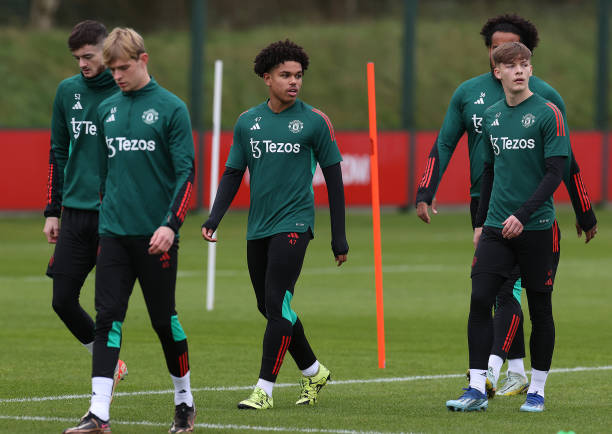 GBR: Manchester United Training Session