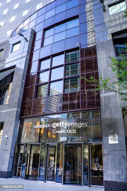 American Express Tower, 200 Vesey Street, New York City, New York, USA.