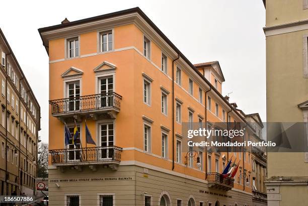Italy, Friuli-Venezia Giulia, Trieste, View of the museum built for the enhancement and preservation of heritage and traditions of the Italian...