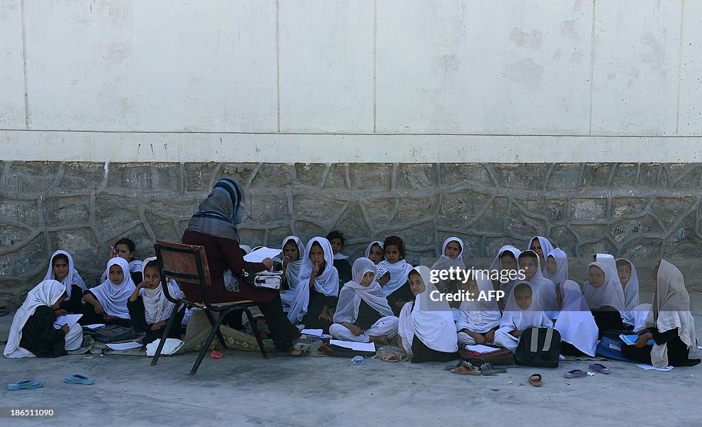 AFGHANISTAN-UNREST-EDUCATION-CHILDREN