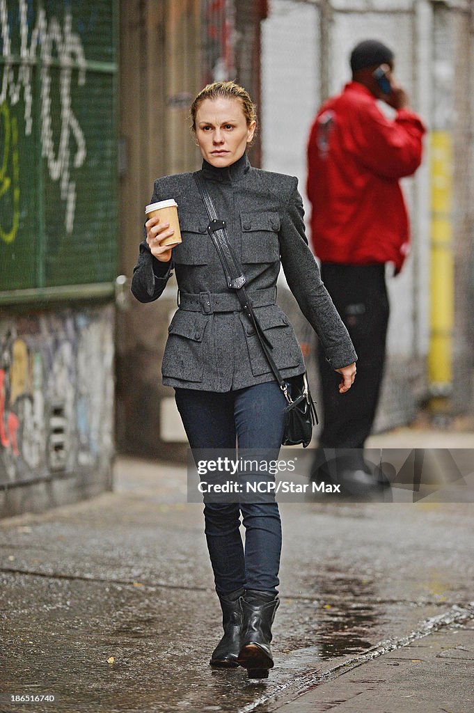 Celebrity Sightings in New York - October 31, 2013