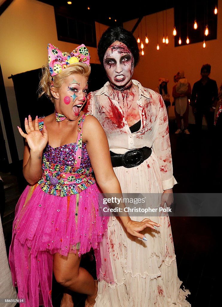 Dallas Lovato and singer/actress Demi Lovato attend Demi Lovato's