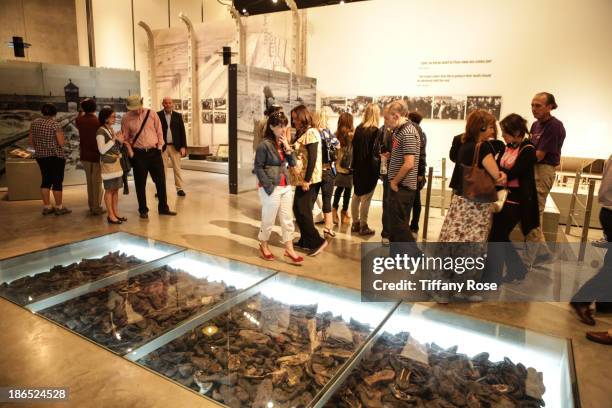 General view of the Holocaust Museum on October 30, 2013 in Jerusalem, Israel.