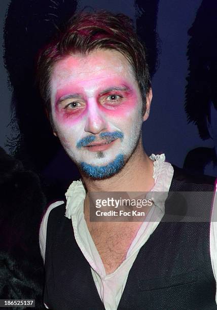Comedian Sergio Do Vale attends the 'Glamoween' Party Hosted By The Missionnaires At La Foule Club on October 31, 2013 in Paris, France.