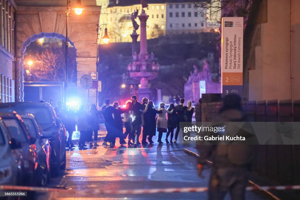 Several Killed And Wounded After A Shooting In Downtown Prague
